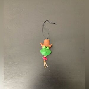 Cowboy Texas Cowboy Frog Ornament